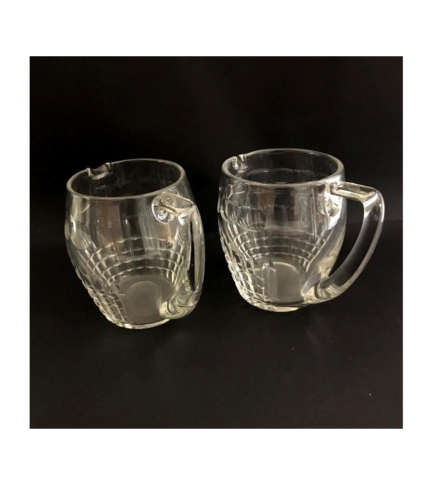 Carafe En Verre Borosilicaté 1.4L Avec Couvercle - Pichet Eau Jus Thé Glacé Résistant Chaleur