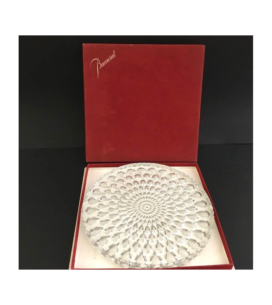 Dessous de plat modèle goutte en cristal de Baccarat