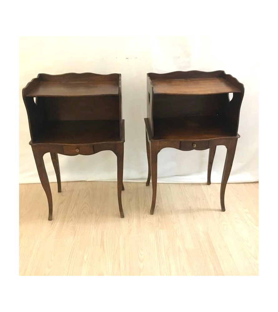 Chevets de style Louis XV vendus par notre petite brocante