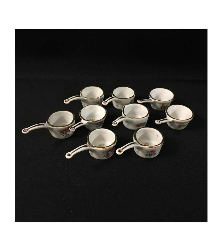 Cassolettes  porcelaine Lasserre vendues par Notre petite brocante