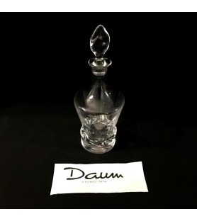 Daum : Carafe en cristal modèle "Sorcy"