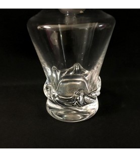Daum : Carafe en cristal modèle "Sorcy"