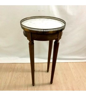 Guéridon bouillotte vendue par notre petite brocante