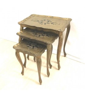 Tables gigognes florentines vendues par notre petite brocante