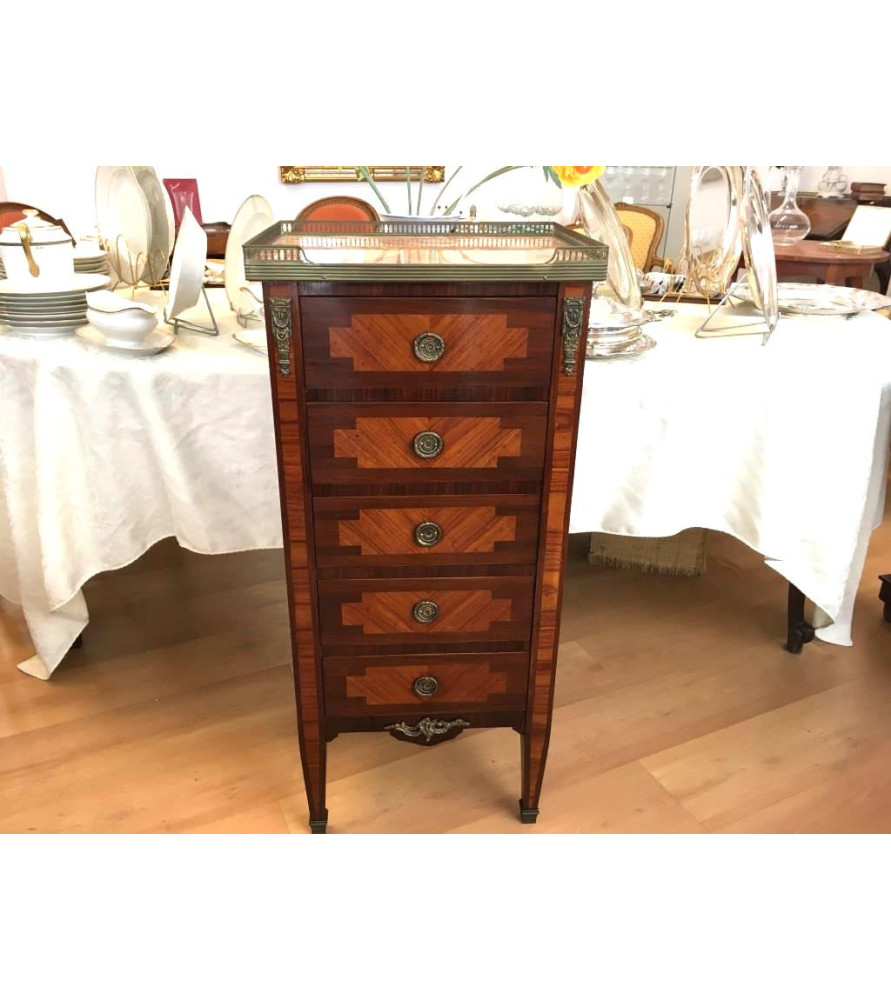 Chiffonnier de style Louis XVI vendu par notre petite brocante