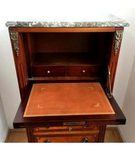 Charmant petit secrétaire de dame de style Transition "bel état"