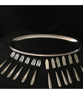 Plat à poisson Guy Degrenne vendu par Notre petite brocante