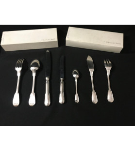 Ménagère filet Chinon vendue par notre petite brocante