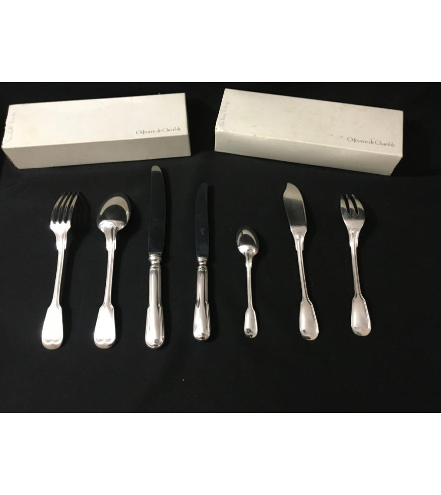 Ménagère filet Chinon vendue par notre petite brocante