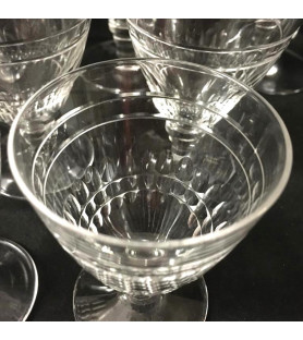 Service cristal Saint Louis vendu par notre petite brocante