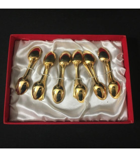 Cuillères à moka vendues par notre petite brocante