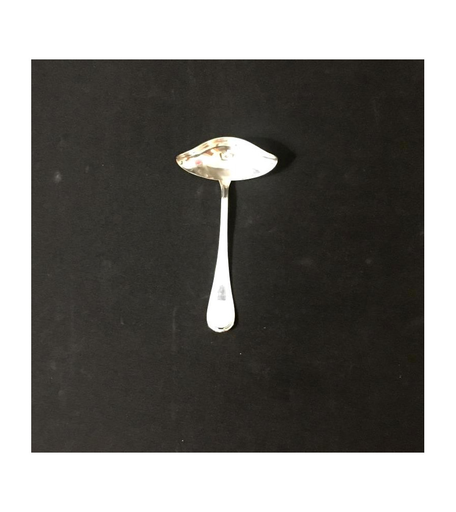 Cuillère à sauce en métal argenté motif "Senlis" état neuf