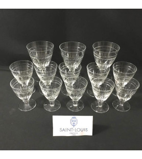 Service cristal Saint Louis vendu par notre petite brocante