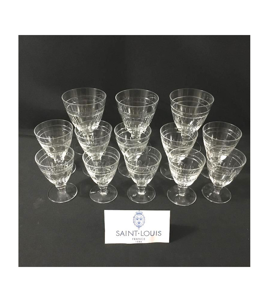 Service cristal Saint Louis vendu par notre petite brocante