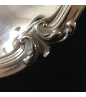Plat Christofle en métal argenté vendue par notre petite brocante