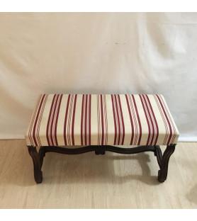 Banquette en bois vendue par notre petite brocante