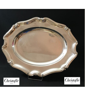 Plat Christofle en métal argenté vendue par notre petite brocante