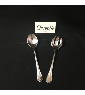 Couverts à salade Christofle "Spatours" état neuf