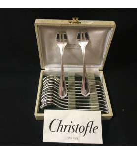 Fourchettes à huîtres Cristofle Spatours vendues par notre petite brocante