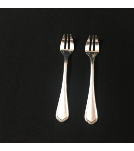 Fourchettes à huîtres Cristofle Spatours vendues par notre petite brocante