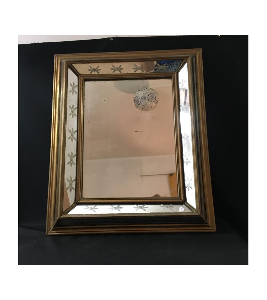 Miroir à parecloses XIX ème