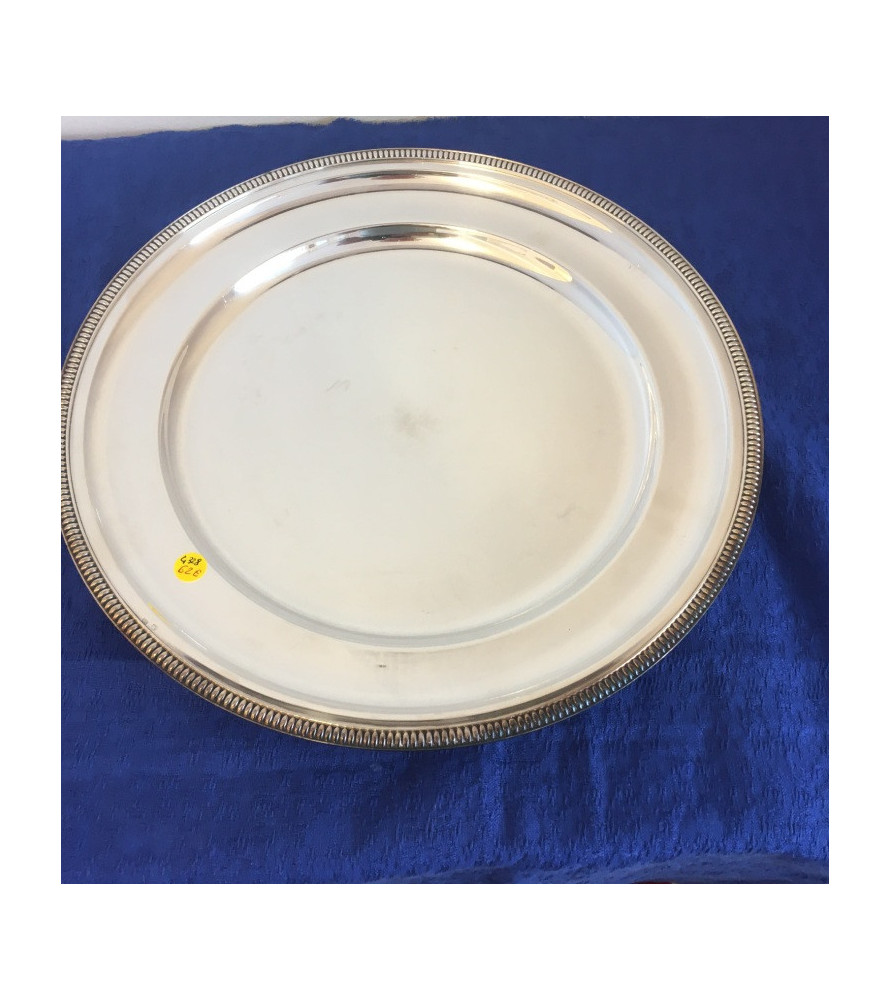 Sold Price: PLAT ROND EN ARGENT Maître orfèvre Ange-René Rouvière